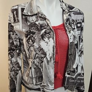 Impulse vintage sketch jacket